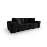 Modulinė sofa &#39;mike&#39; juoda, aksominė