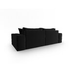 Modulinė sofa &#39;mike&#39; juoda, aksominė