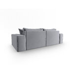 Modulinė sofa &#39;mike&#39; pilka, aksominė