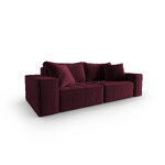 Modulinė sofa &quot;mike&quot; tamsiai raudona, aksominė