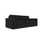 Sofa (justin) micadon limituoto leidimo juodas, struktūrinis audinys