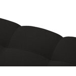Sofa (justin) micadon limituoto leidimo juodas, struktūrinis audinys