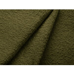 Modulārs dīvāns 'lupine' tumši olīvzaļš, buklē raksts