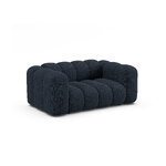 Модульный диван «Люпин» темно-синий, шенилл