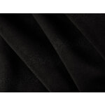 Модульный диван «Люпин» черный, бархат