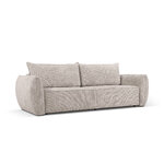 Sofa bed &quot;kaelle&quot; beige, chenille