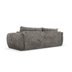 Sofa bed &#39;kaelle&#39; gray, chenille