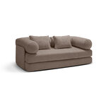 Dīvāngulta &quot;sapņains&quot; kapučīno, strukturēts audums