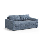 Диван-кровать «Давид» синий меланж, структурированная ткань