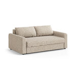 Диван-кровать «Давид» бежевый, структурированная ткань