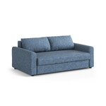 Диван-кровать «Давид» темно-синий, структурированная ткань