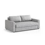 Диван-кровать «Давид» светло-серый, структурированная ткань