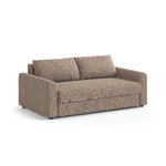 Диван-кровать «Давид» светло-коричневый, структурированная ткань