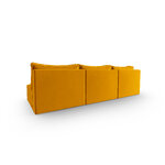 Modulinė sofa &quot;mike&quot; auksinė, aksominė