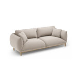 Dīvāns 'ada' gaiši bēšs, samts