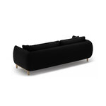 Sofa 'ada' black, velvet