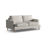 Диван «Алия» бежевый меланж, структурированная ткань