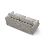 Диван «Алия» бежевый меланж, структурированная ткань