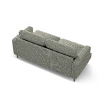 Диван «Алия» мохово-зеленый меланж, структурированная ткань