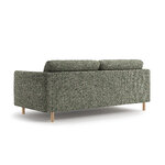 Диван «Эден» мохово-зеленый меланж, структурированная ткань