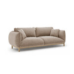 Диван «Ада» песочный, структурированная ткань