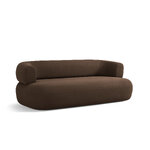 Бархатный диван «Дженни» шоколадный, бархат