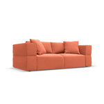 Sofa &#39;tyra&#39; koralinė, aksominė