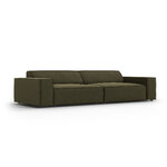 Dīvāns (jodie) micadoni ierobežots izdevums zaļš, samts, 70x102x204