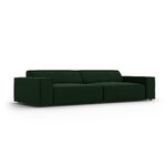 Sofa (jodie) micadoni limited edition bottle green, velvet, 70x102x204