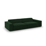 Sofa (jodie) micadoni limited edition bottle green, velvet, 70x102x204