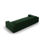 Sofa (jodie) micadoni limited edition bottle green, velvet, 70x102x204