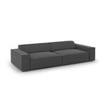 Sofa (jodie) micadon limited edition grey, velvet, 70x102x204