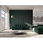 Sofa (justin) micadon limited edition bottle green, velvet