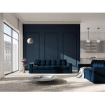 Sofa (justin) micadon limited edition deep blue, velvet