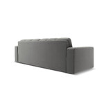 Sofa (justin) micadon limited edition light gray, velvet