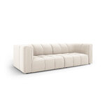 Modular sofa &quot;serena&quot; light beige, velvet