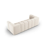 Modular sofa &quot;serena&quot; light beige, velvet