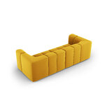 Modular sofa &#39;serena&#39; yellow, velvet