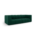 Modular sofa &#39;serena&#39; bottle green, velvet