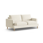 Sofa &#39;aliya&#39; beige, velvet