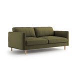 Dīvāns 'eden' sūnu zaļa melanža, samts