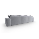 Modulinė sofa &#39;mike&#39; pilka, aksominė