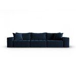 Modular sofa &quot;mike&quot; dark blue, velvet