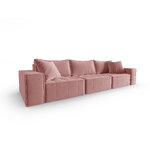 Modulinė sofa &quot;mike&quot; rožinė, aksominė