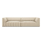 Sofa ruby, 4-seater (micadon home) light beige, velvet