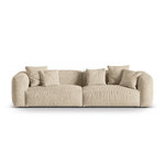 Modular sofa (martina) light beige, velvet