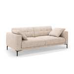 Диван «Бэми» песочный, структурированная ткань