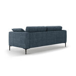 Диван «Бэми» темно-синий, структурированная ткань