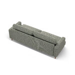 Диван «Алия» мохово-зеленый меланж, структурированная ткань