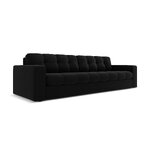 Sofa (justin) micadon limited edition black, velvet